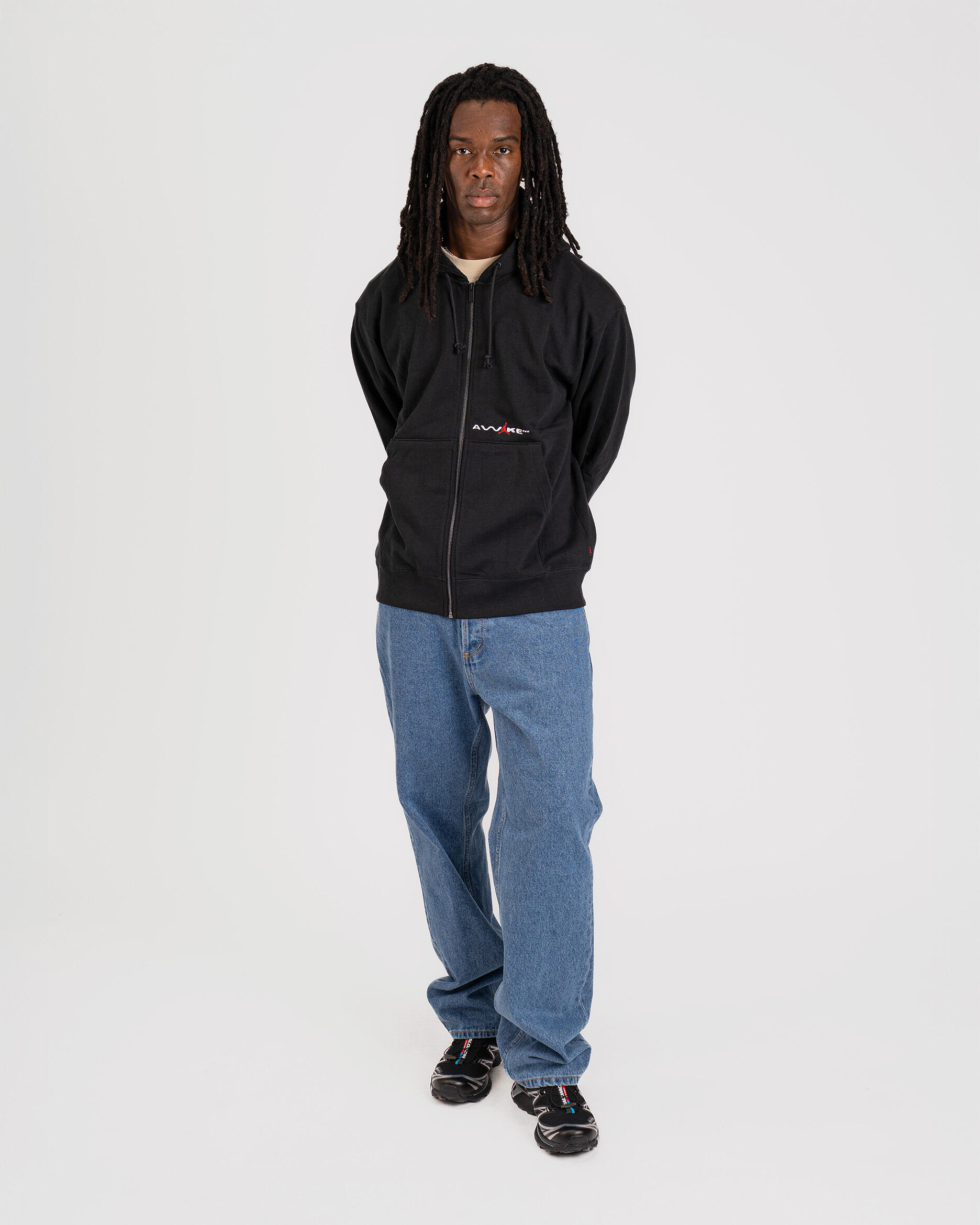 Air Jordan x Awake NY FULL ZIP FLEECE HOODIE | IB7288-010